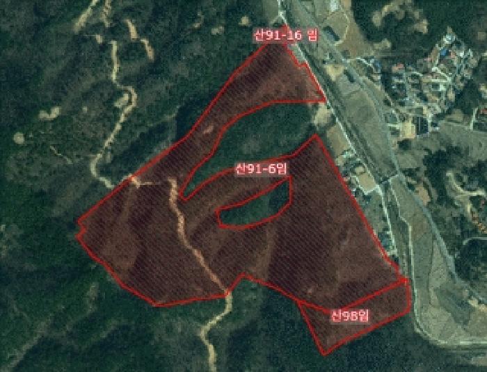 충남 서산시 운산면 고풍리 산91-6 임야 사진 4
