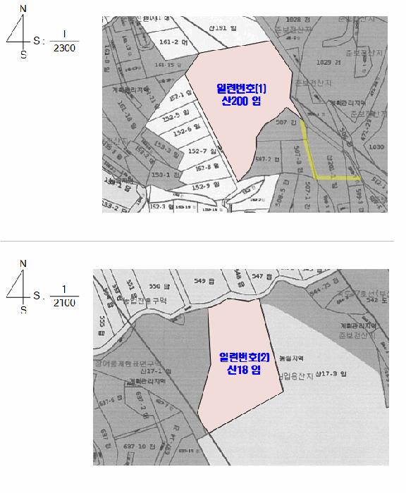 법원경매 2025타경51650 사진19 | 태안군 원북면 황촌리 임야 경매