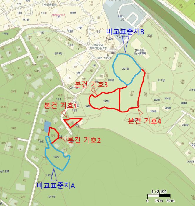 법원경매 2025타경10665 사진8 | 경주시 현곡면 금장리 194-13 답 경매