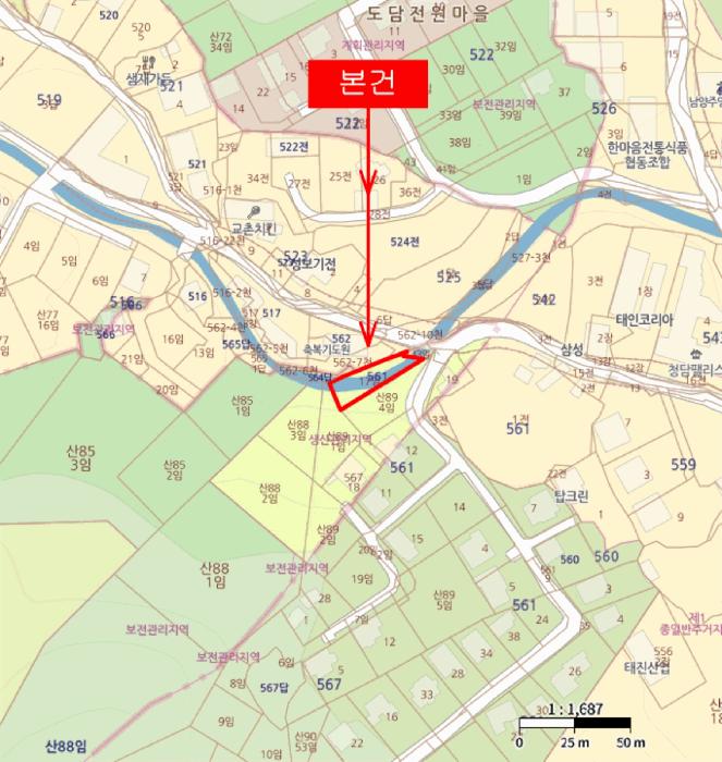 법원경매 2025타경71499 사진14 | 남양주시 진접읍 장현리 561-17 임야 경매