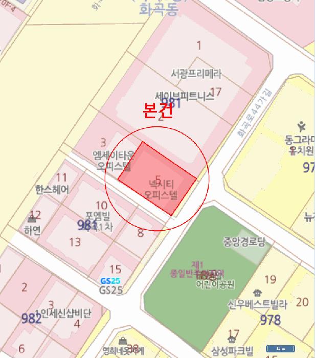 법원경매 2025타경12520 사진10 | 강서구 화곡동 981-5 오피스텔 경매