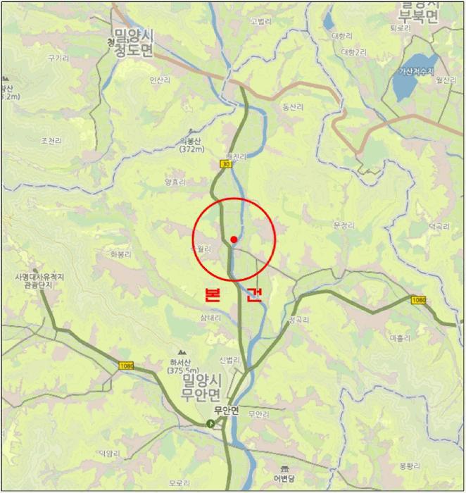 법원경매 2025타경10497 사진9 | 밀양시 무안면 죽월리 184 답 경매