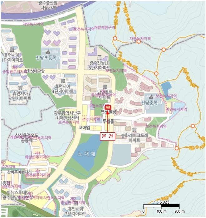법원경매 2024타경82467 사진19 | 광주 남구 노대실로 근린상가 경매