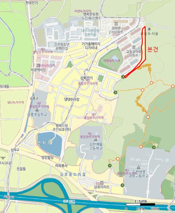 법원경매 2025타경11042 사진12 | 김천시 교동 951 대지 경매
