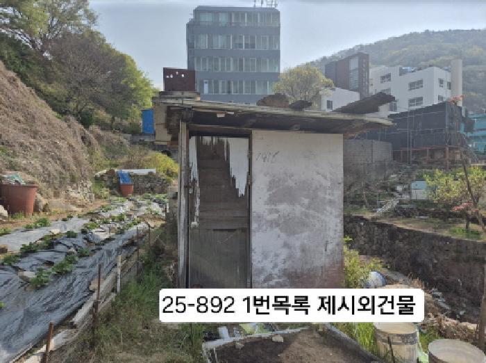 법원경매 2025타경892 사진9 | 부산 사상구 주례동 임야 경매