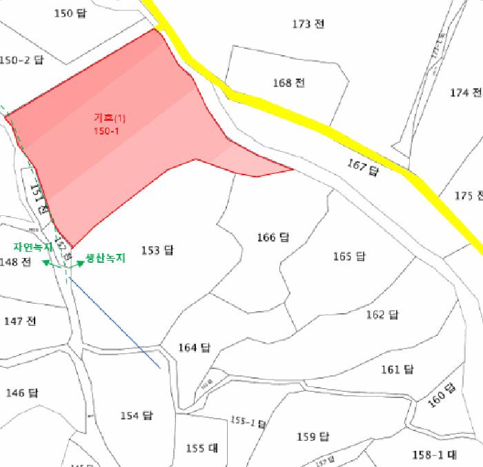 2025타경73485 법원경매 사진9 | 경기 연천군 답 경매