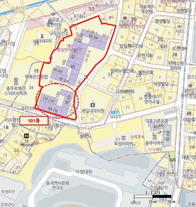 법원경매 2025타경1383 사진16 | 서울 중구 묵정동 35 근린상가 경매