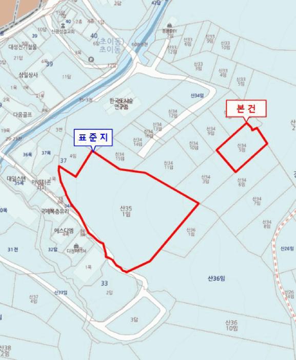 법원경매 2025타경53259 사진7 | 하남시 초이동 임야 경매