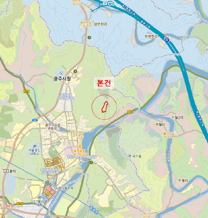 법원경매 2025타경53538 사진8 | 광주시 송정동 임야 경매