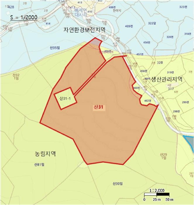 2025타경51380 법원경매 사진7 | 전남 무안군 임야 경매