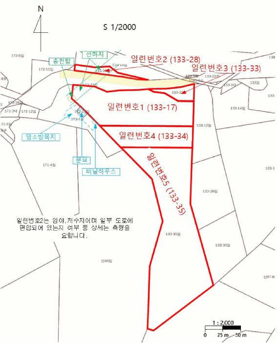법원경매 2025타경1060 사진16 | 양산시 용당동 133-17 임야 경매