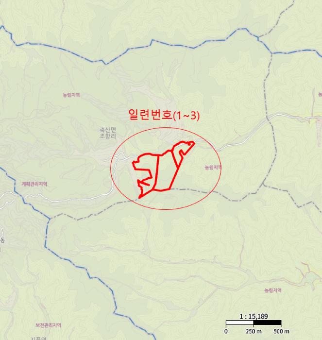 법원경매 2025타경10286 사진7 | 영덕군 축산면 조항리 임야 경매