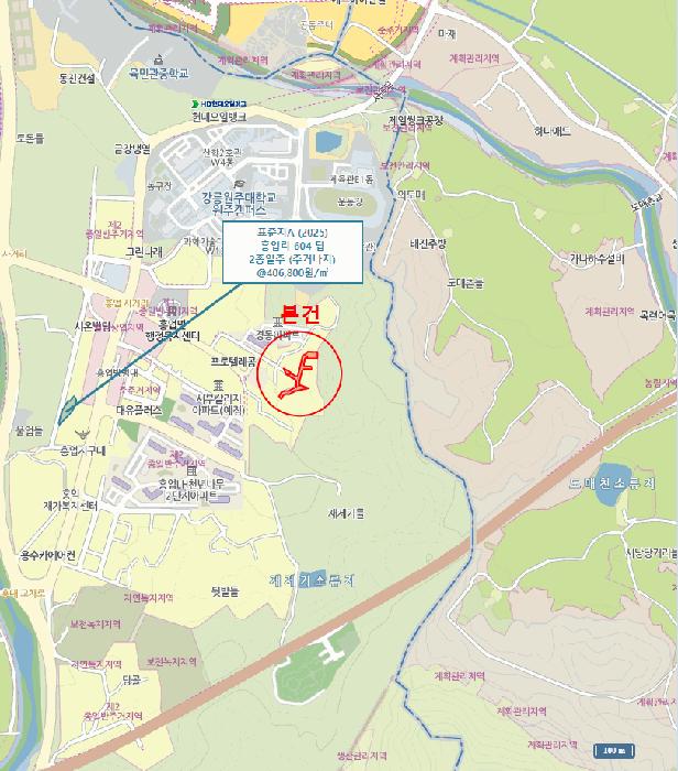 법원경매 2025타경1155 사진15 | 원주시 흥업면 흥업리 대지,임야,전답 경매