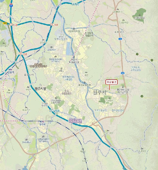법원경매 2025타경1285 사진4 | 원주시 행구동 산176-17 임야 경매