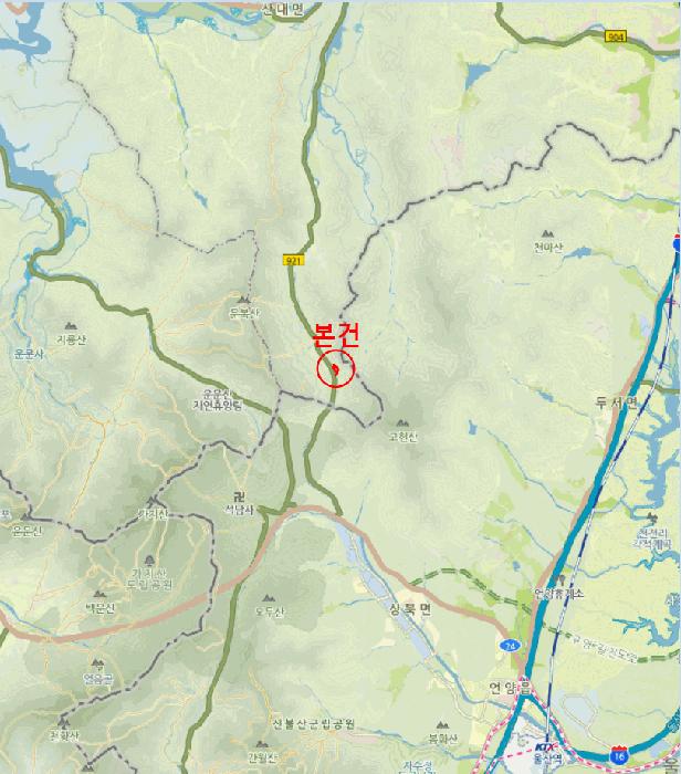 경북 경주시 산내면 대현리 산323-12 임야 사진 6