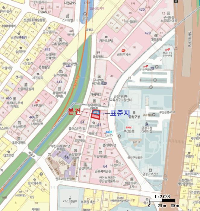 법원경매 2025타경22182 사진9 | 부산 금정구 부곡동 64-7 대지 경매
