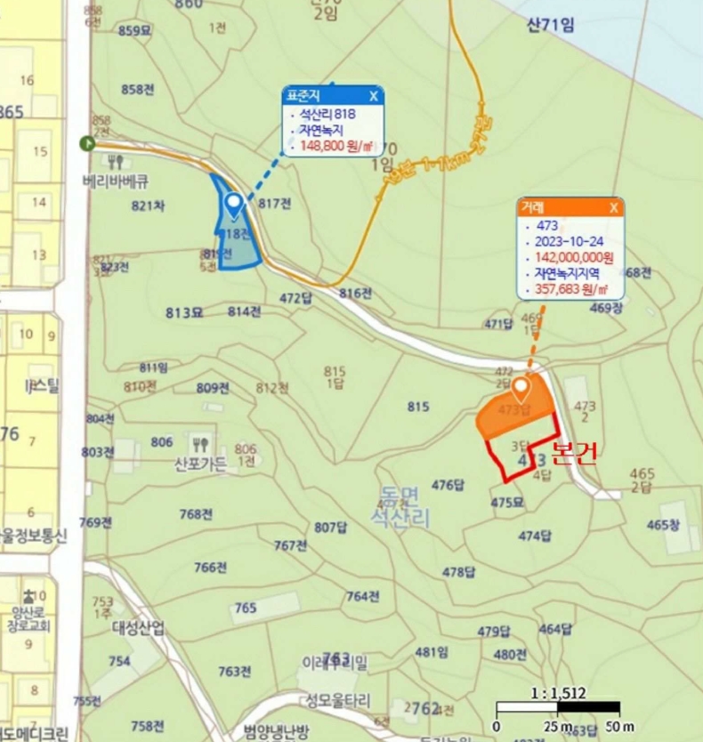 경남 양산시 동면 석산리 473-3 답 사진 5