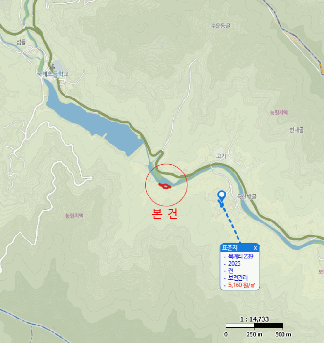 경남 하동군 청암면 묵계리 203 외 1필지 답 사진 4