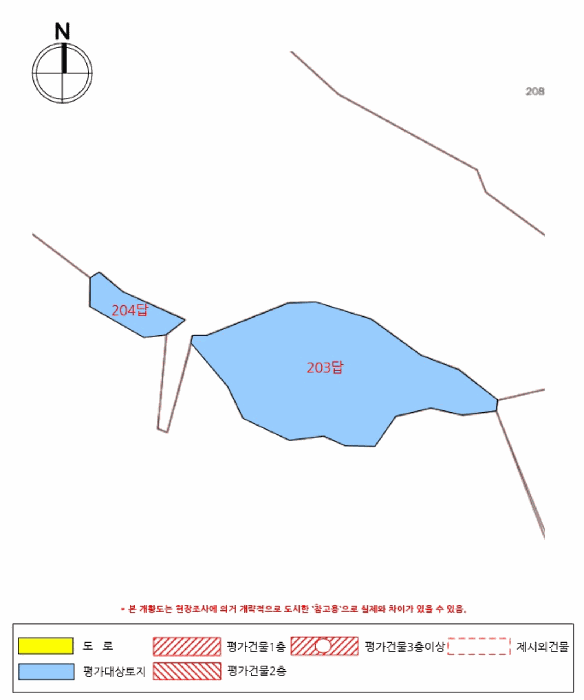 경남 하동군 청암면 묵계리 203 외 1필지 답 사진 5